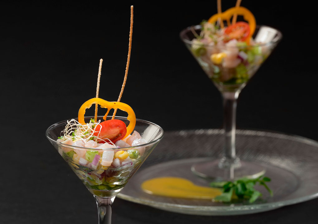Ceviche Peruano de Lenguado