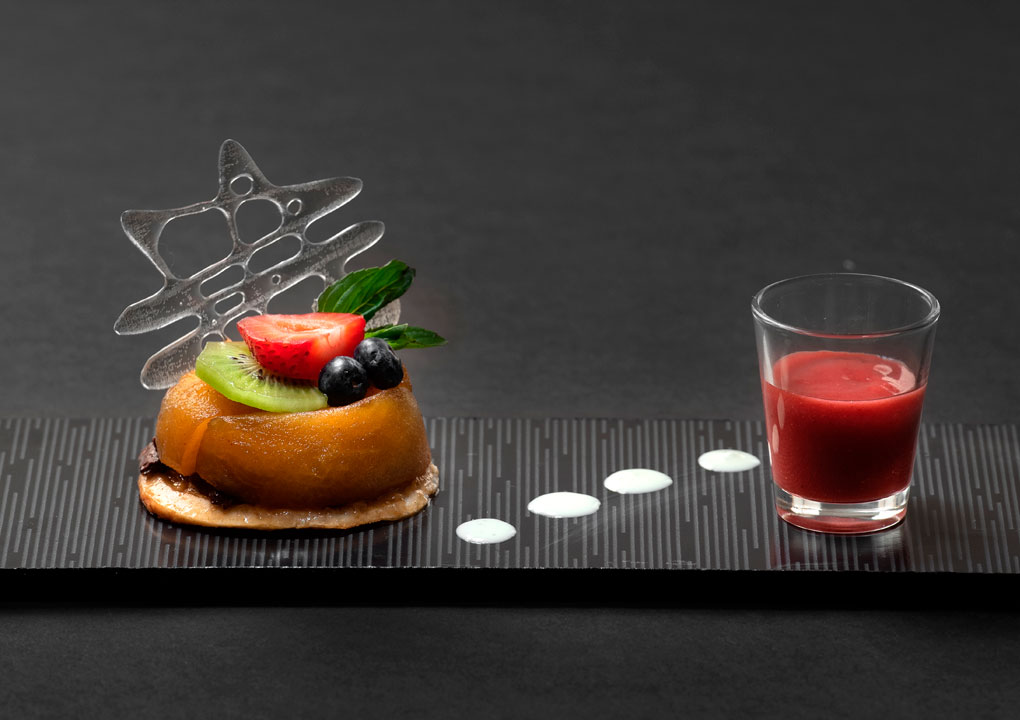 Postre,Tarta Tin de Manzana